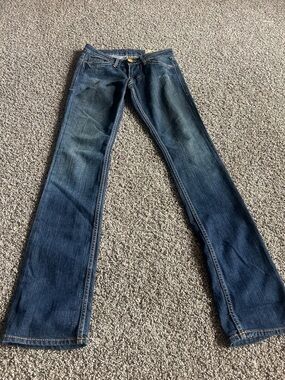 William Rast Dark Blue Flare Jeans